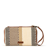 Smartphone Wallet - Straw - Tobacco Batik World Woven from The Sak