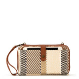 Smartphone Wallet - Straw - Tobacco Batik World Woven from The Sak