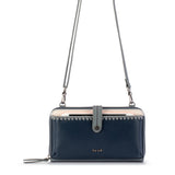Iris Smartphone Wallet - Leather - Dusty Blue Block from The Sak