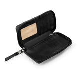 Silverlake Smartphone Wallet - Leather - Black Floral Embossed from The Sak