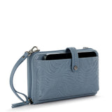 Iris Smartphone Wallet - Leather - Maritime Wave Embossed from The Sak