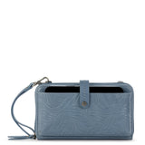 Iris Smartphone Wallet - Leather - Maritime Wave Embossed from The Sak