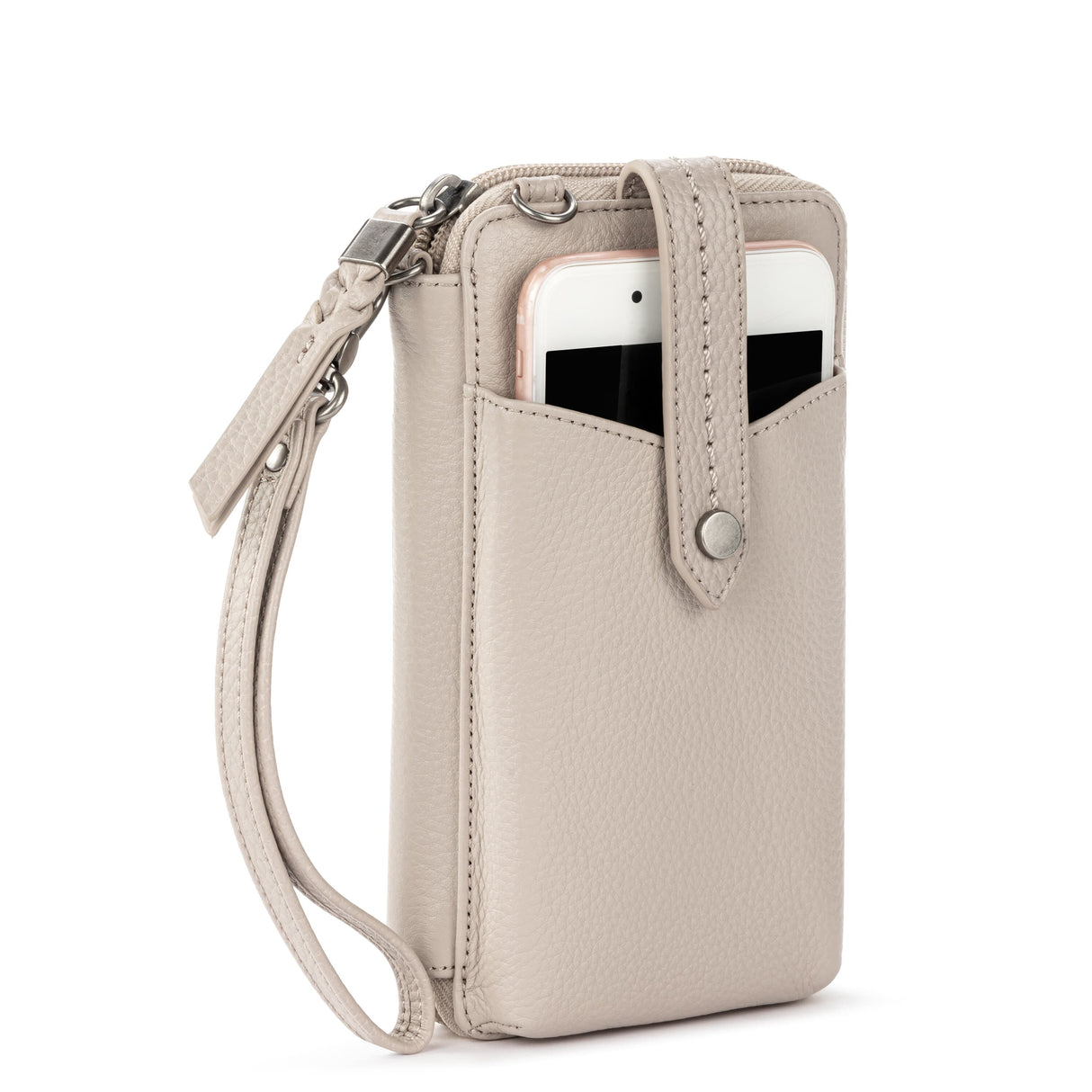 Silverlake Smartphone Wallet - Leather - Sand from The Sak