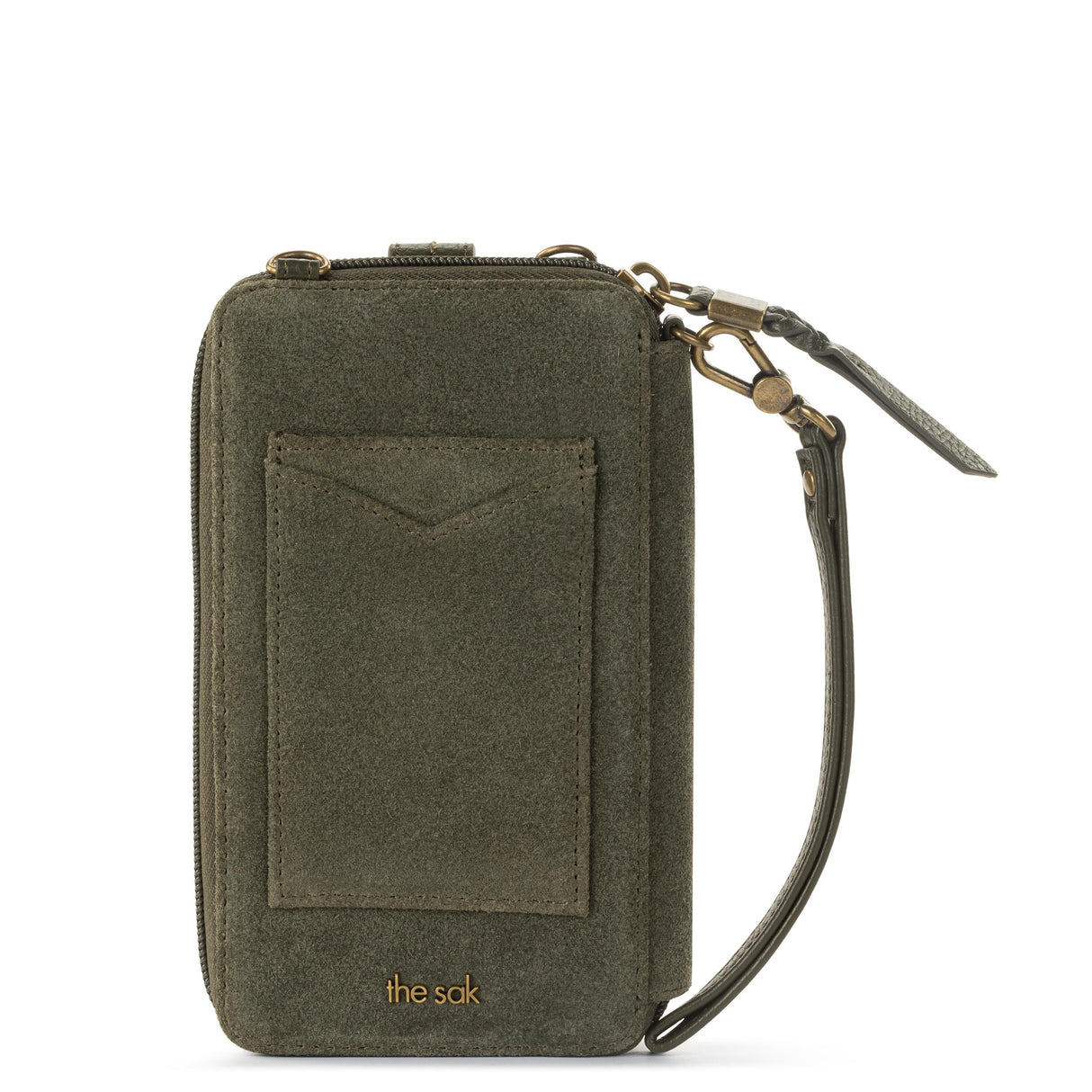 Silverlake Smartphone Wallet - Leather - Moss Suede from The Sak