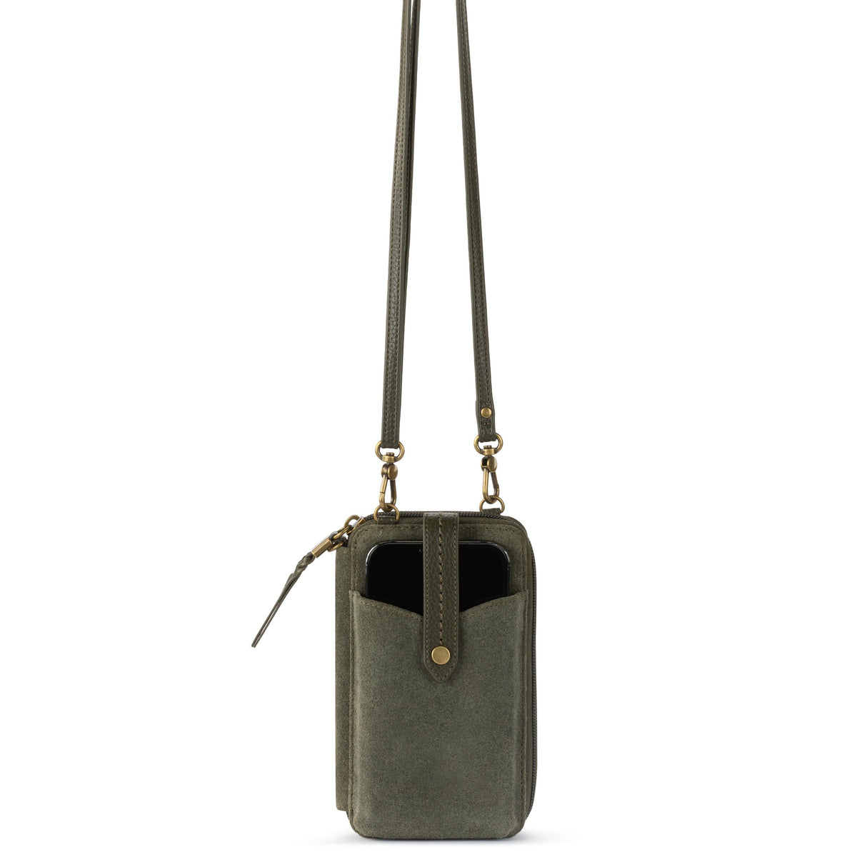 Silverlake Smartphone Wallet - Leather - Moss Suede from The Sak
