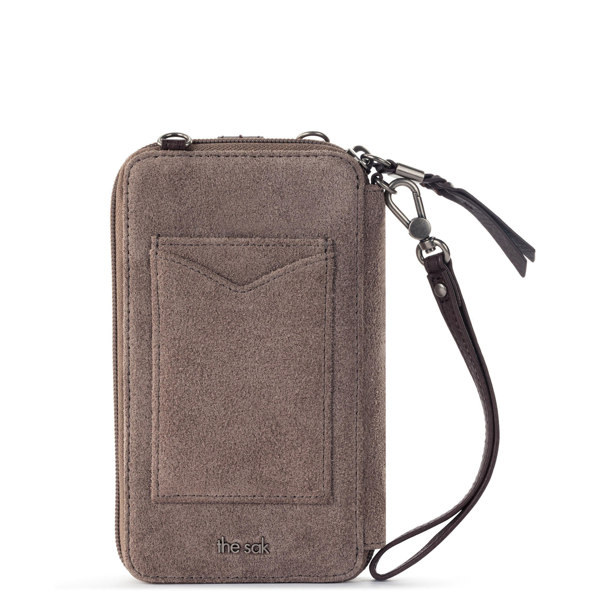 Silverlake Smartphone Wallet - Leather - Mushroom Suede from The Sak