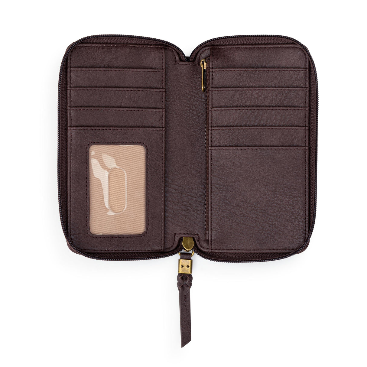 Silverlake Smartphone Wallet - Leather - Mahogany Suede from The Sak