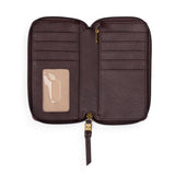Silverlake Smartphone Wallet - Leather - Mahogany Suede from The Sak