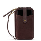 Silverlake Smartphone Wallet - Leather - Mahogany Suede from The Sak