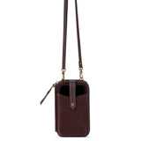 Silverlake Smartphone Wallet - Leather - Mahogany Suede from The Sak