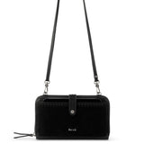 Iris Smartphone Wallet - Leather - Black Suede Block from The Sak