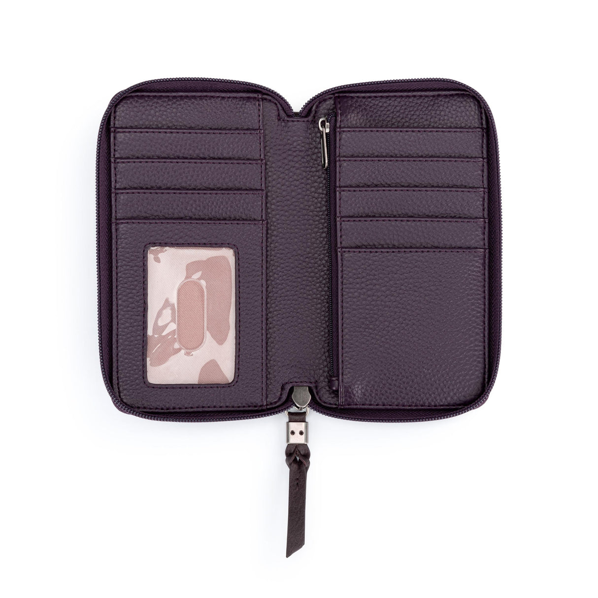 Silverlake Smartphone Wallet - Leather - Aubergine Suede from The Sak