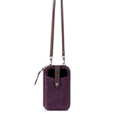 Silverlake Smartphone Wallet - Leather - Aubergine Suede from The Sak