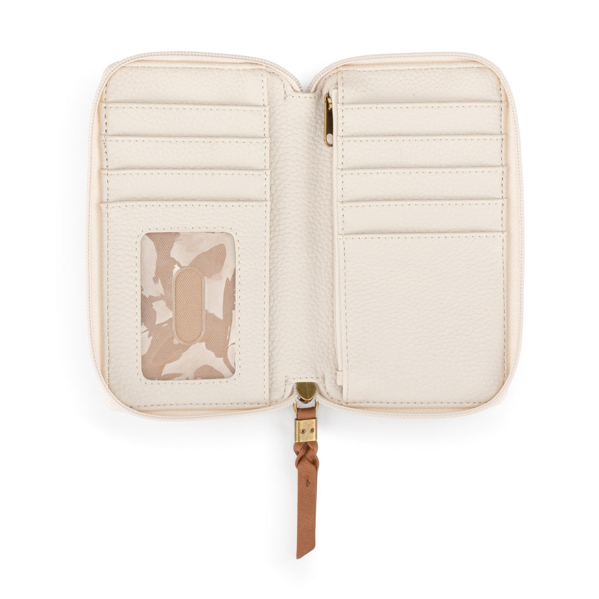 Silverlake Smartphone Wallet - Leather - Stone Block from The Sak