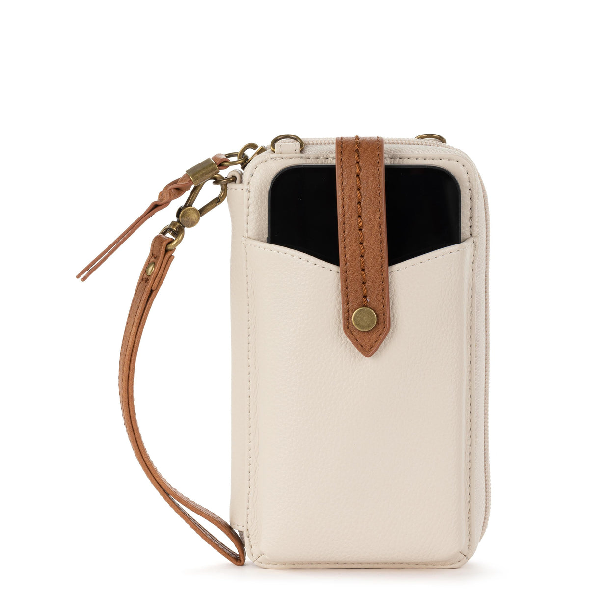 Silverlake Smartphone Wallet - Leather - Stone Block from The Sak