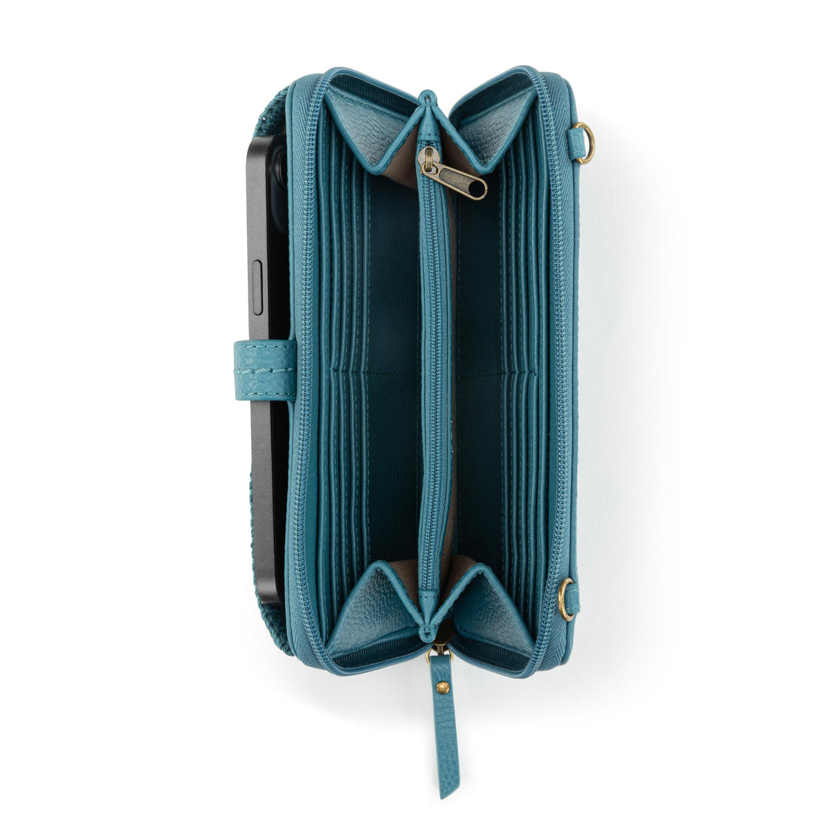 Iris Smartphone Wallet - Leather - Lagoon from The Sak