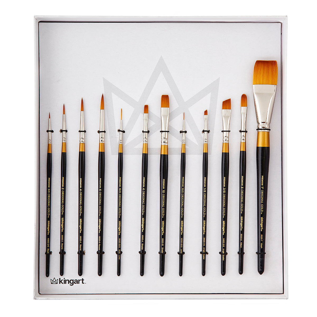 Original Gold® Brushes 12 pc from KINGART