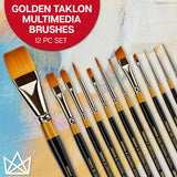 Original Gold® Brushes 12 pc from KINGART