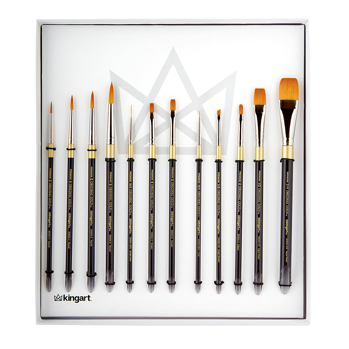 Original Gold® Brushes 12 pc from KINGART