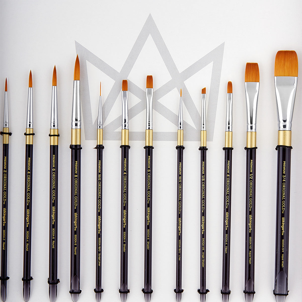 Original Gold® Brushes 12 pc from KINGART
