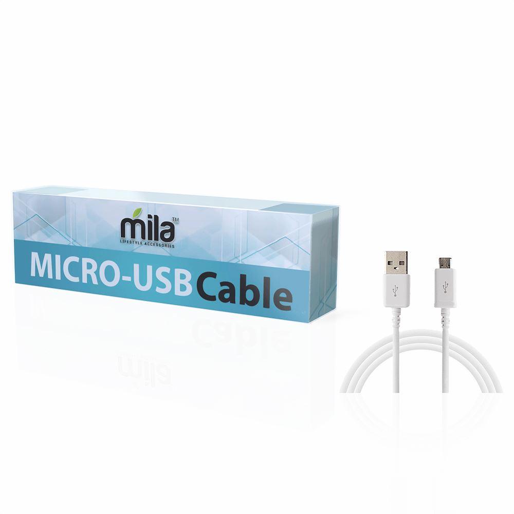 Micro USB Charging Cable, Compact - Pack of 12 from Mila Lifestyle Accessories