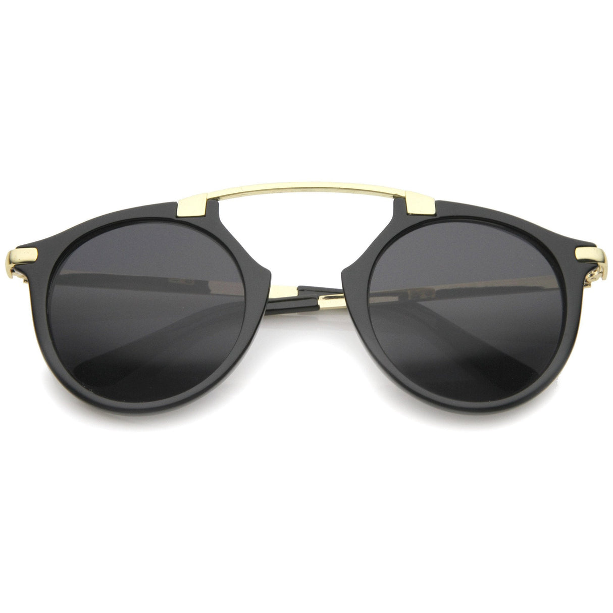 Arched Marble Pattern P3 Mirrored Lens Round Sunglasses A218 from zeroUV