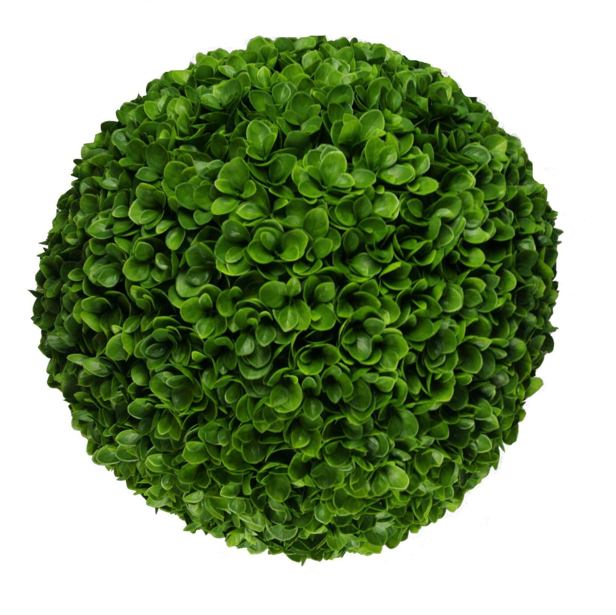 Artificial Rose Clover Topiary Ball 17" UV Resistant Set of 2 from Designer Plants USA