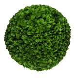 Artificial Rose Clover Topiary Ball 17" UV Resistant Set of 2 from Designer Plants USA