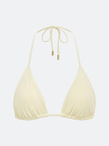 LA JOLLA BIKINI TOP - PEARL From ELYSIIAN