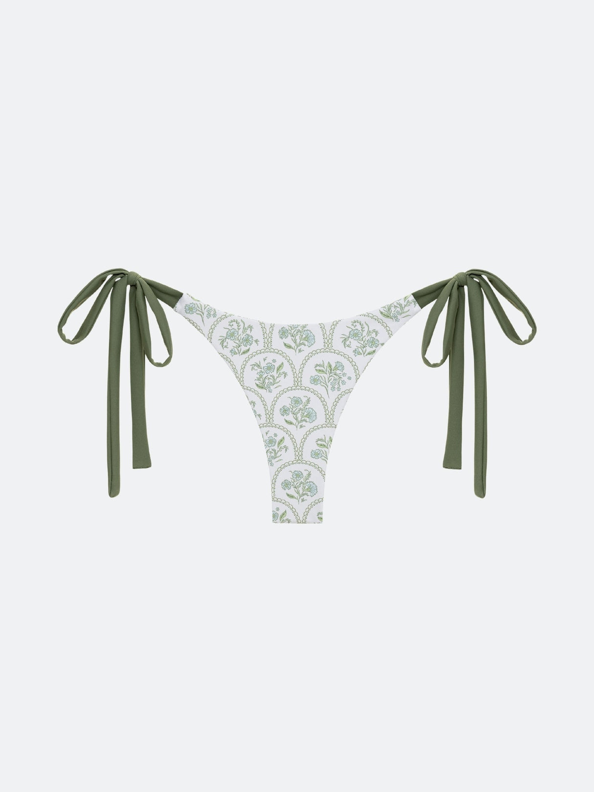 MADAKET REVERSIBLE BIKINI BOTTOM - FLORAL TILE From ELYSIIAN