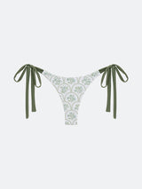 MADAKET REVERSIBLE BIKINI BOTTOM - FLORAL TILE From ELYSIIAN