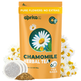 100% Pure Chamomile Herbal Tea, 60 Bags from Aprika Life