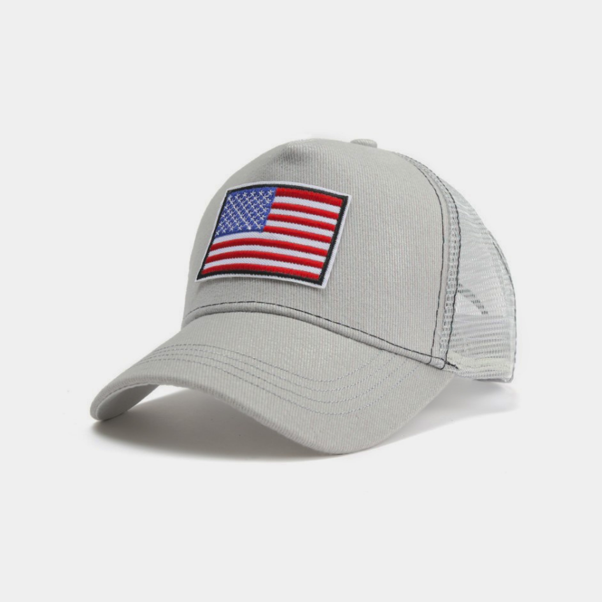 American Flag Trucker Hat with Adjustable Strap from Jupiter Gear