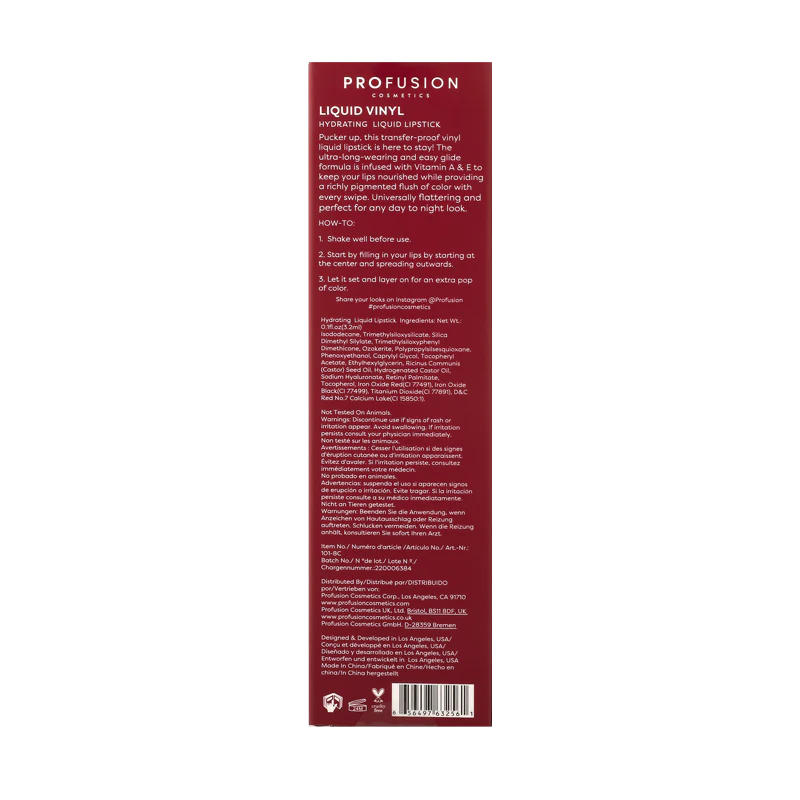 Hydrating Liquid Lip Gloss from Profusion Cosmetics