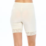 Fusion Cooling Slipshort 9" | Ecru Cream from Undersummers