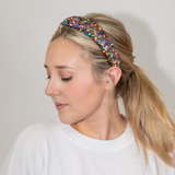 All That Glitters Headband - Multi + Gunmetal From Headbands of Hope