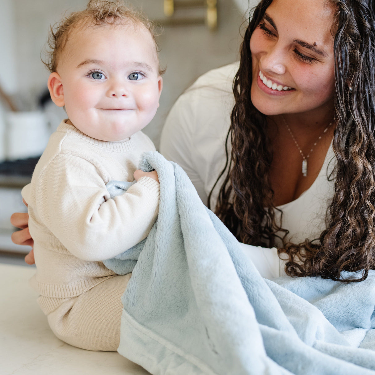 LUSH RECEIVING BLANKETS From Saranoni