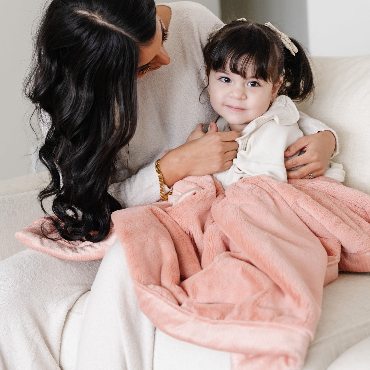 LUSH RECEIVING BLANKETS From Saranoni