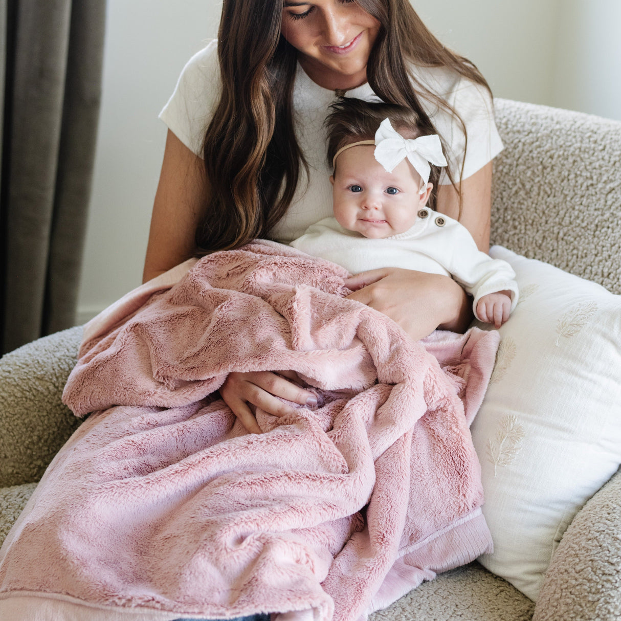 LUSH RECEIVING BLANKETS From Saranoni
