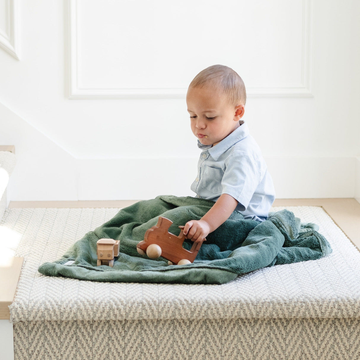 LUSH RECEIVING BLANKETS From Saranoni