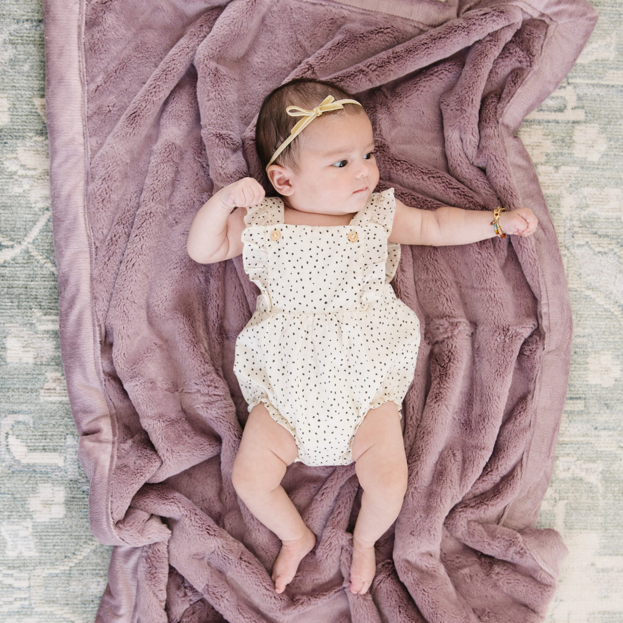 LUSH RECEIVING BLANKETS From Saranoni