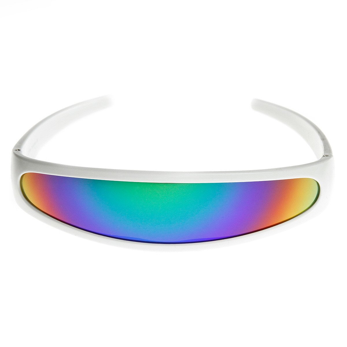 Retro Futuristic 1980's Disco Wrap Around Space Sunglasses 8964 from zeroUV