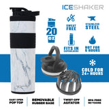 Skinny 20oz Shaker from Ice Shaker