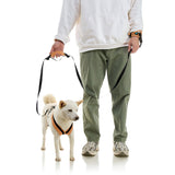Wristband Surfer Leash w/ Traffic Handle from Gooby