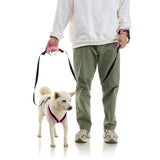 Wristband Surfer Leash w/ Traffic Handle from Gooby