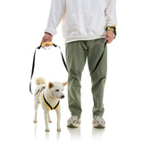 Wristband Surfer Leash w/ Traffic Handle from Gooby