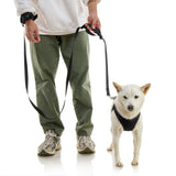 Wristband Surfer Leash w/ Traffic Handle from Gooby