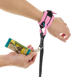 Wristband Surfer Leash w/ Traffic Handle from Gooby