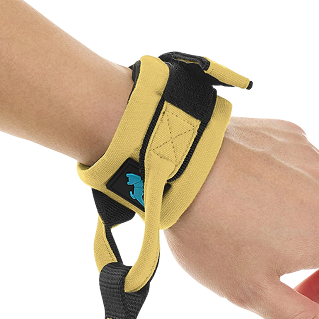 Wristband Surfer Leash w/ Traffic Handle from Gooby