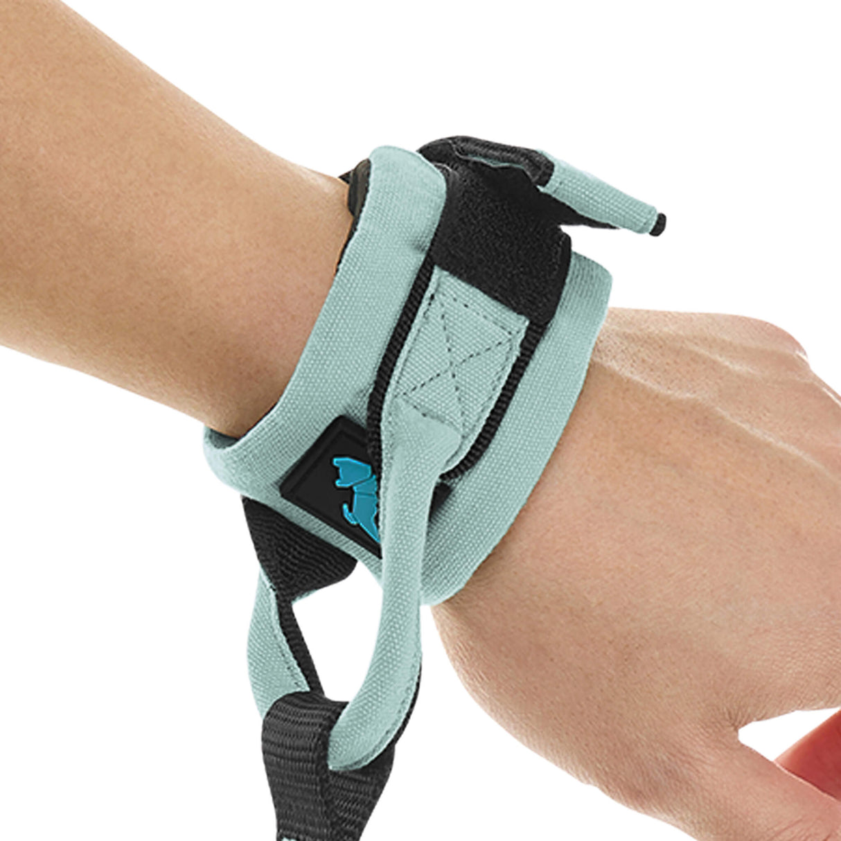 Wristband Surfer Leash w/ Traffic Handle from Gooby